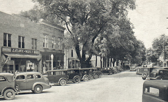 Downtown Watervliet, Michigan