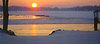 Donna Duffield - Frozen Paw Paw Lake Photo